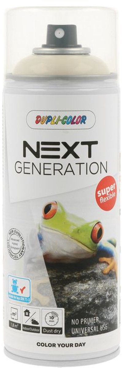 Doupli-Color DC Next spuitbus licht ivoor RAL1015 hoogglans 400ml