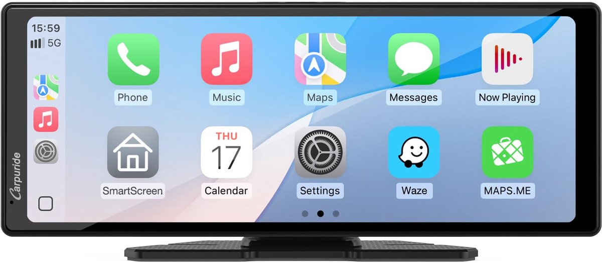 CarPlay Scherm 10,26 Inch – Draadloos Apple CarPlay & Android Auto – 1080P – Bluetooth 5.0 – GPS Navigatie