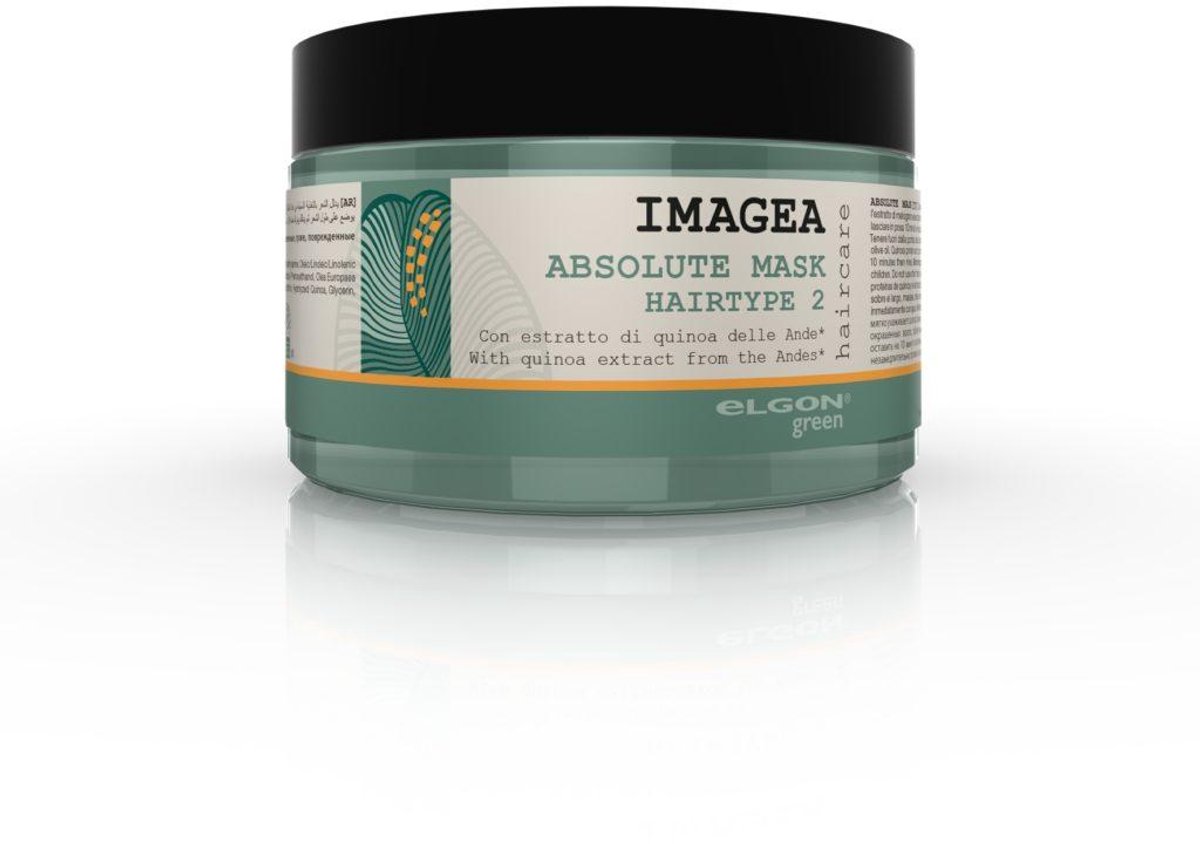 Elgon Imagea Absolute Mask Haartype 2 - Haarmasker - Kleurbeschermend - Intensief Voedend - 200 ml