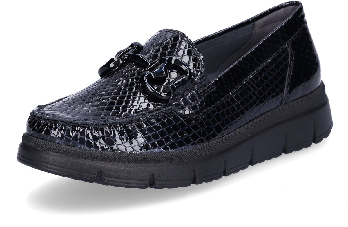 Waldläufer damesslippers Pina donkerblauw