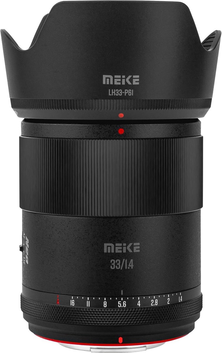 Solidchoice - 33mm F1.4 Autofocus Lens voor Fujifilm X-Mount Camera's