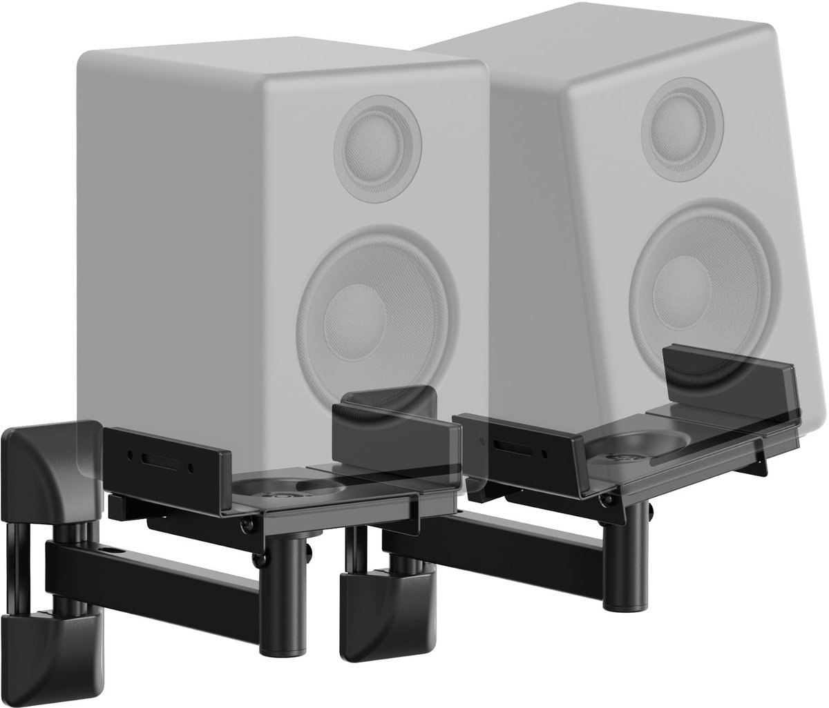 Solidchoice - Universele Speaker Wandbeugel, 2 Stuks