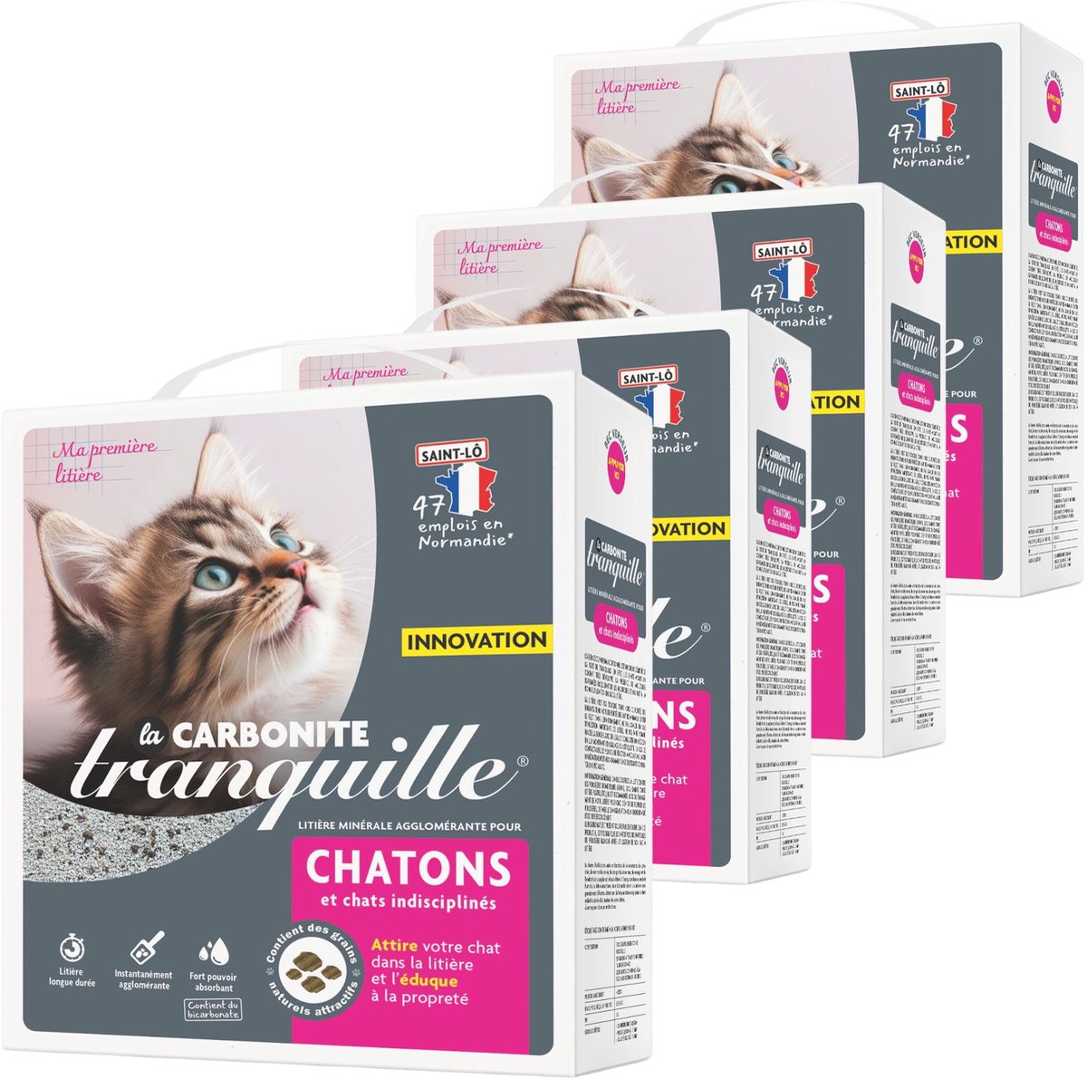 Solidchoice - Super Absorberende Klonterende Kattenbakvulling 4.5L (4 stuks)