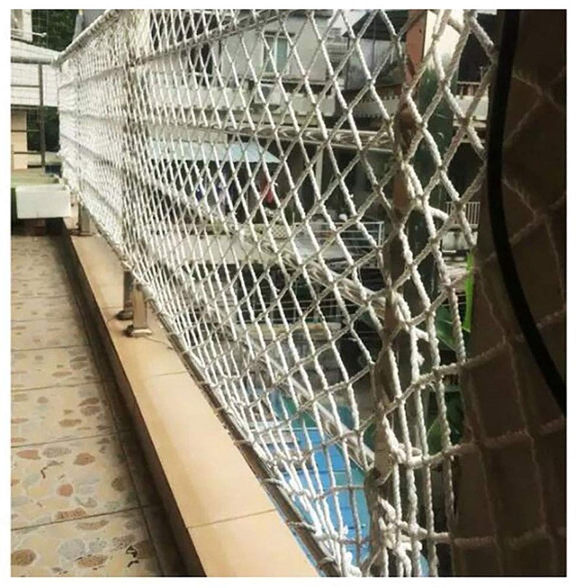 Solidchoice - Veiligheidsnet voor Balkon en Tuin voor Kinderen