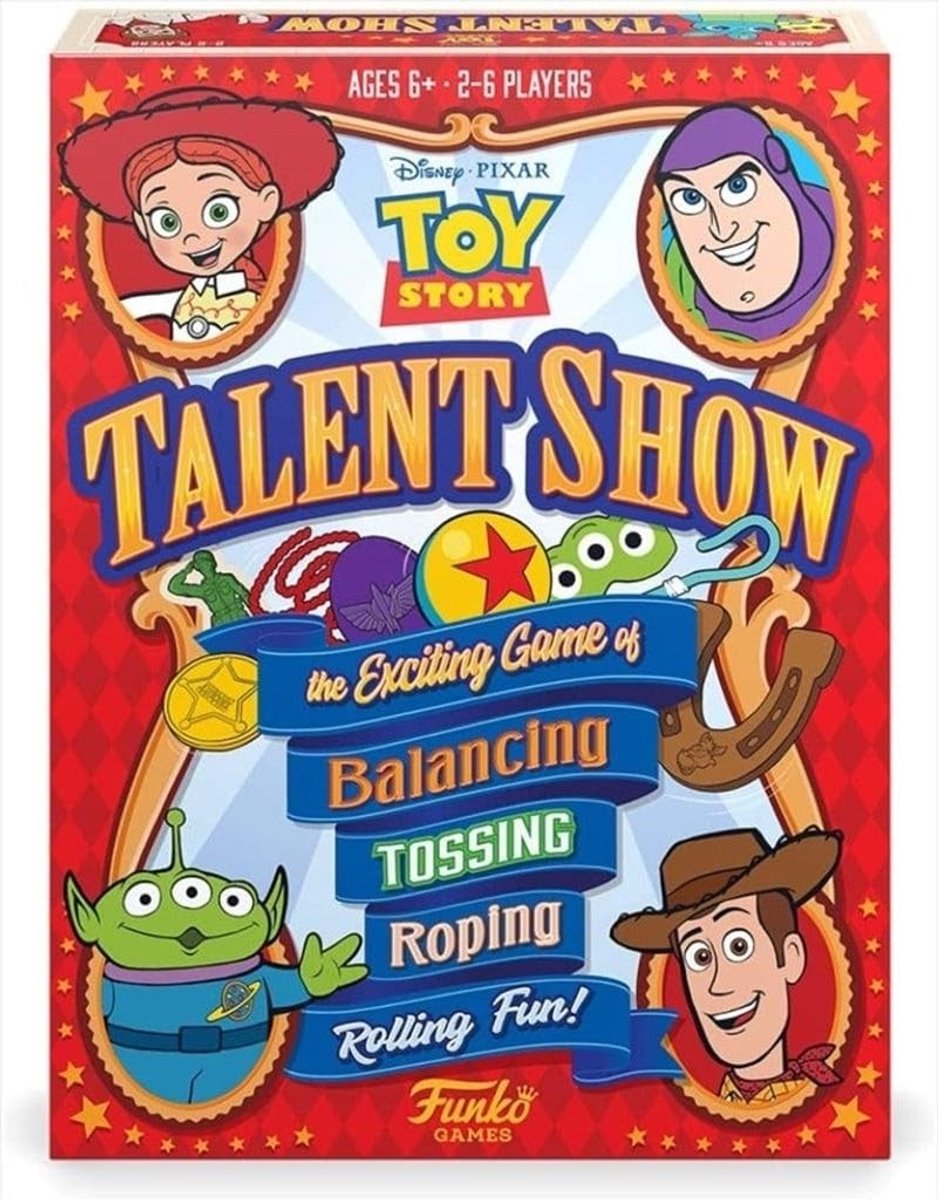 Solidchoice - Disney Toy Story Talent Show Bordspel voor Kinderen en Volwassenen