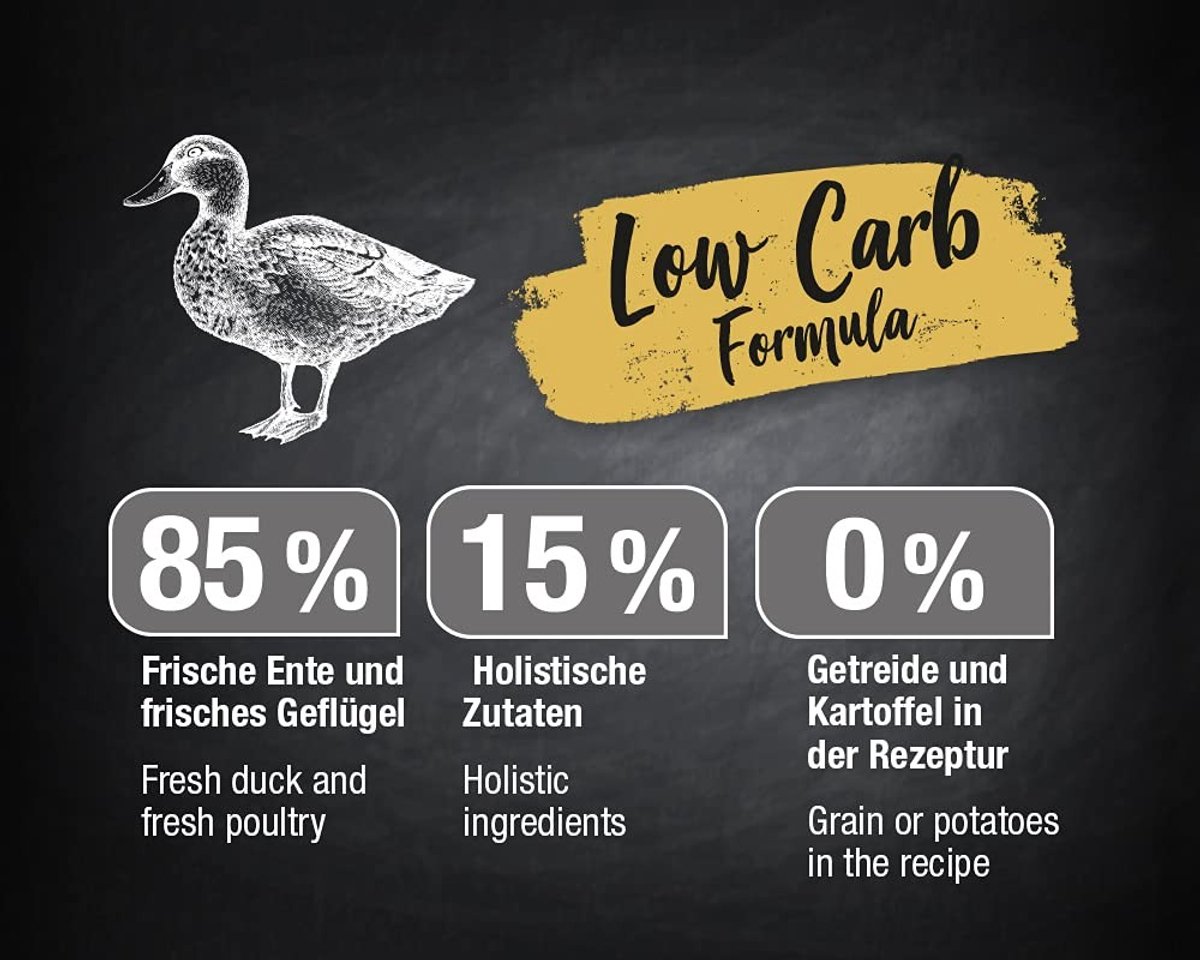 Solidchoice - Droogvoer voor Katten met Eend 4kg, 85% Vers Vlees