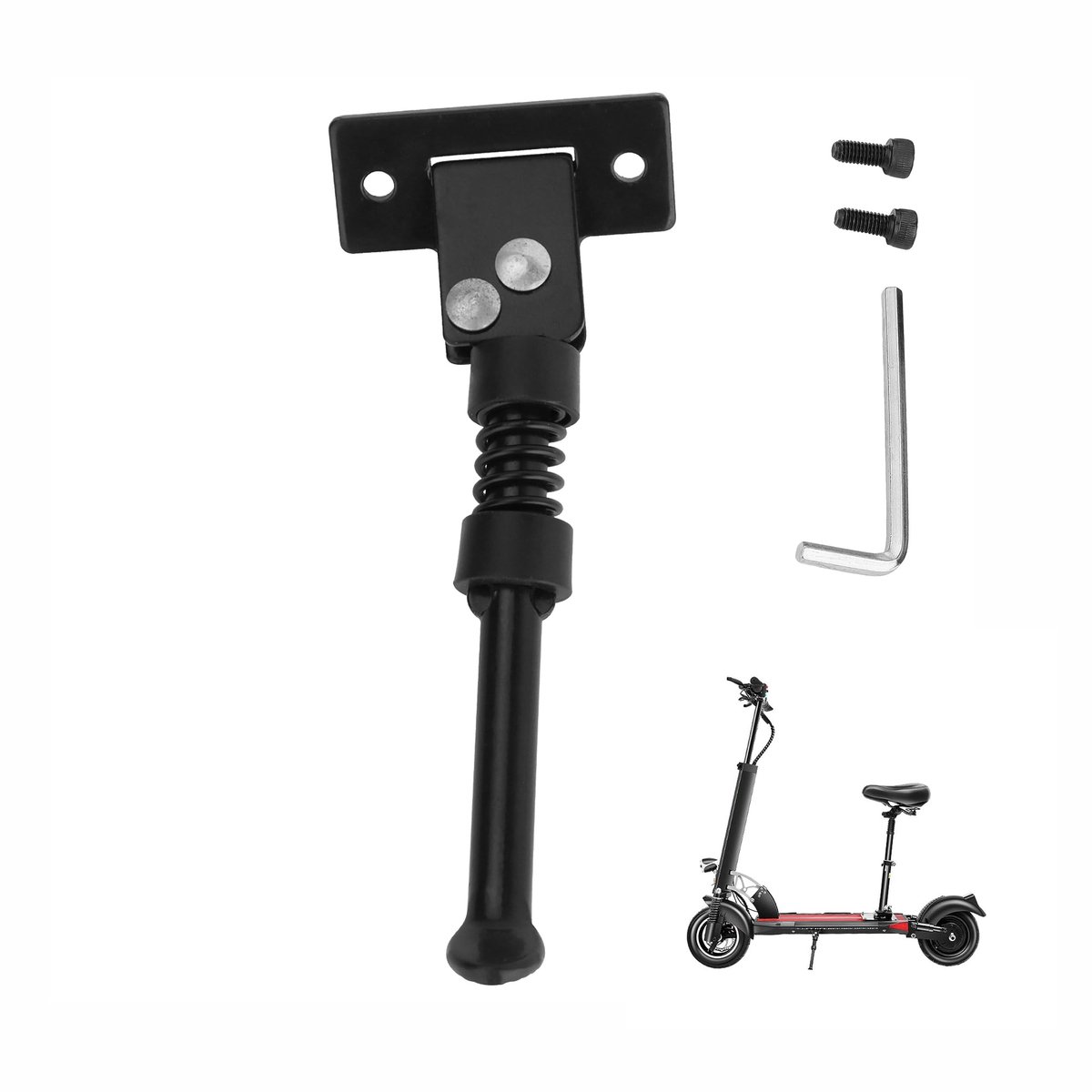 Solidchoice - Aluminium Zijsupport voor Elektrische Scooter