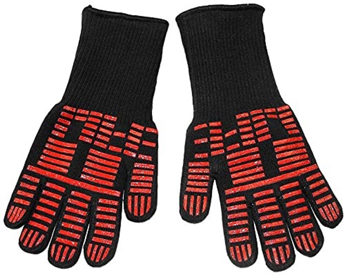 Solidchoice - Hittebestendige Katoenen BBQ Handschoenen voor de Keuken