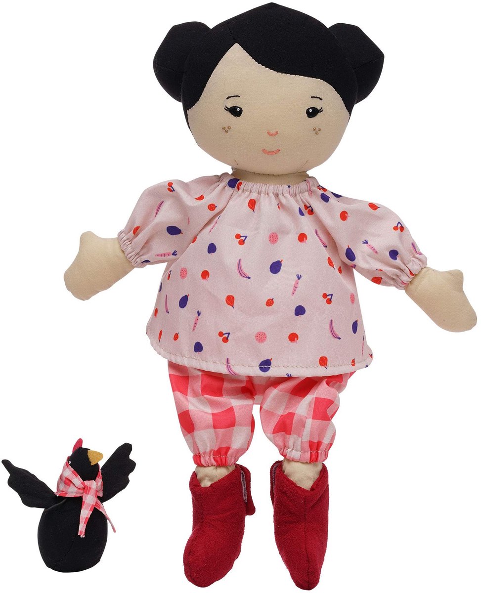 Solidchoice - Spelvriend Nico met Mini Kippetje 35.5 cm
