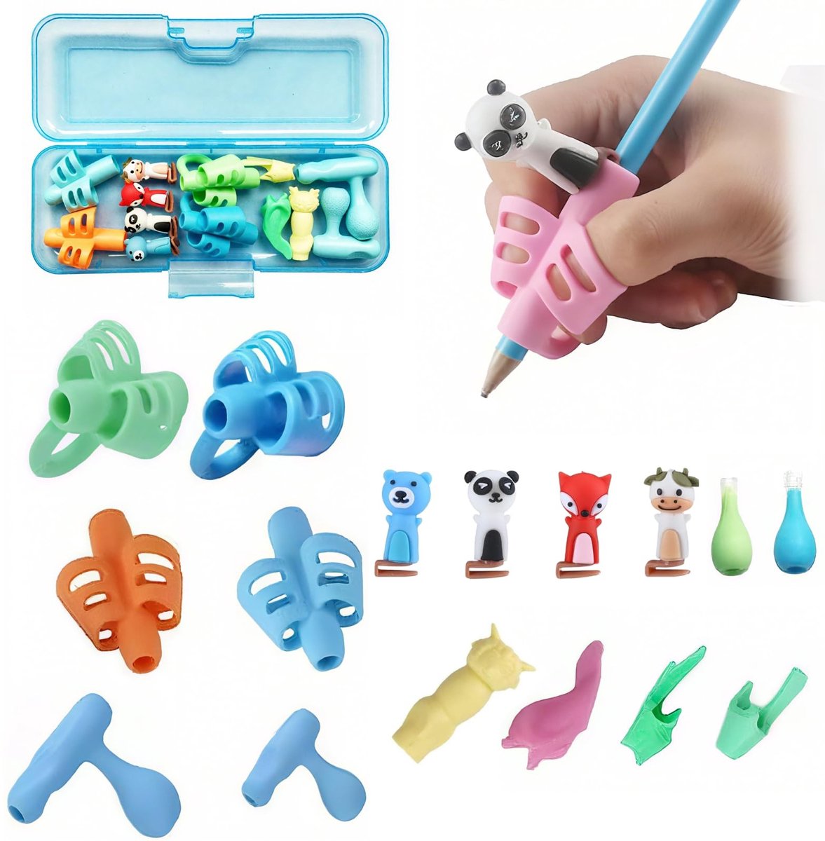 Solidchoice - Set van 10 Vingergeleiders voor Kinderen