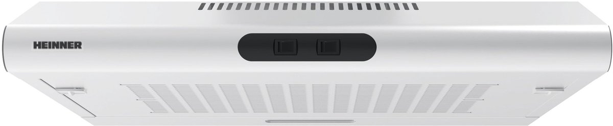 Heinner CH-MD200WH Onderbouw Afzuigkap 60 cm – 200 m³/u – 2 Standen – 1x 38 W Motor – 1x 1.5 W LED-Verlichting – 5 Jaar Garantie – Wit