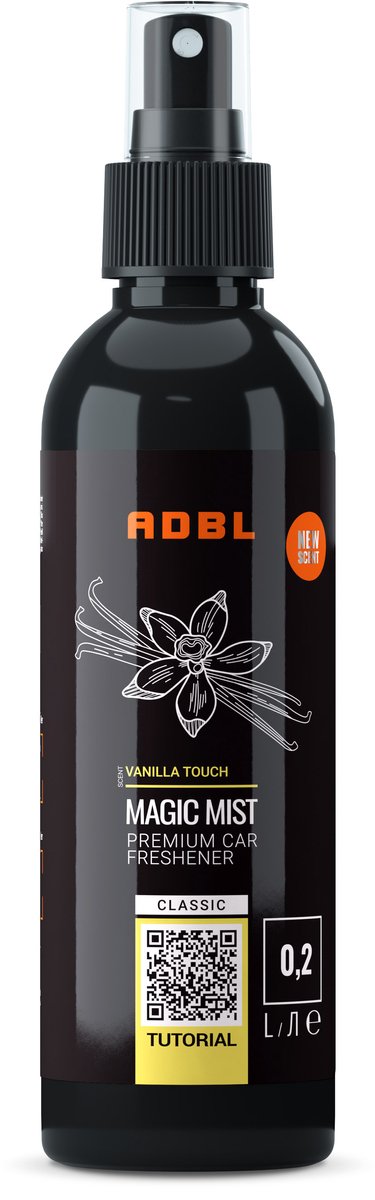 ADBL - Magic Mist - Vanilla Touch CarAirfreshner - 200 ml.