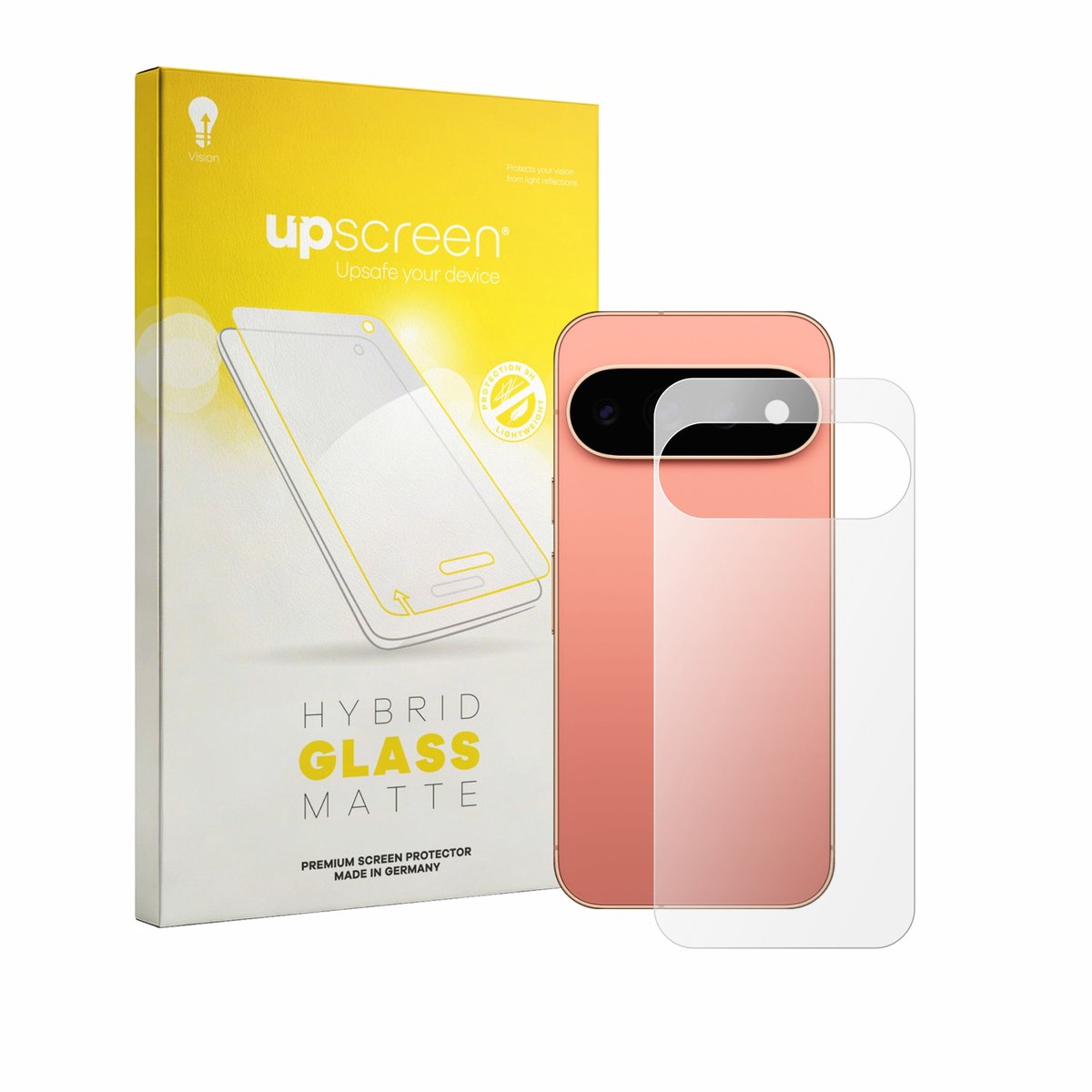 upscreen - Screenprotector voor Google Pixel 11 Pro (Achterkant) - Folie Beschermfolie Beschermglas matte