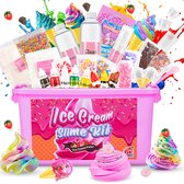 Wootoy Slijm Kit-Slijm Maken-erjaardagscadeau Voor Meisjess -Slime Fluffy-6-12 Jaar