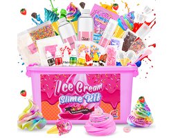 Slijm Kit-Slijm Maken-erjaardagscadeau Voor Meisjess -Slime Fluffy-6-12 Jaar