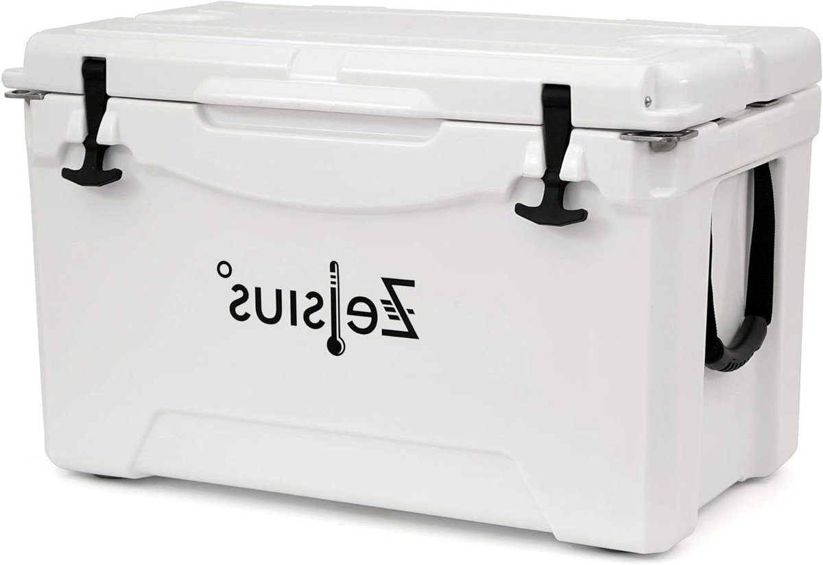 Koelbox - Thermo box - Buitenactiviteiten - Luchtdichte sluiting - 50 liter - Wit
