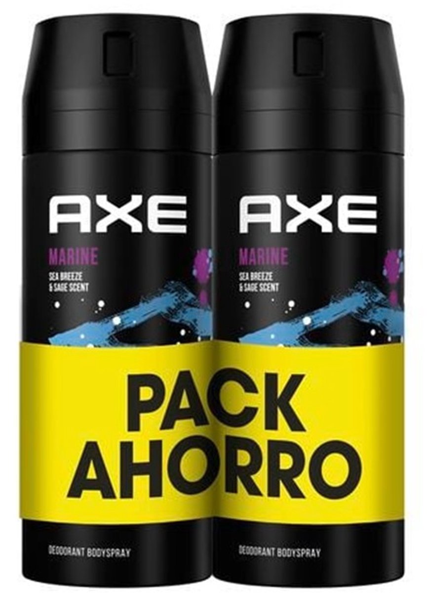 Axe Marine Deodorant 150ml - Pack of 2