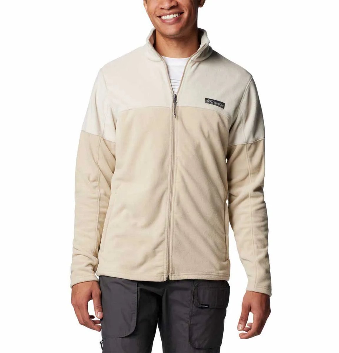 Columbia Basin Trail™ Iii Fleece Met Volledige Rits Beige L Man