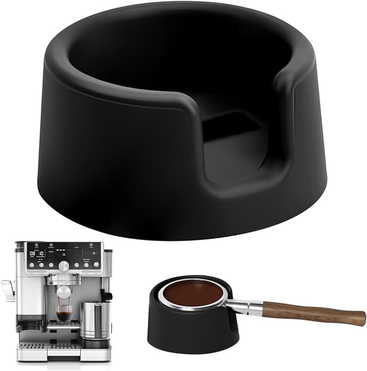 Basis voor Ninja Luxe Cafe Premier ES601EU/ES701EU accessoires | Coffee Tamper Base Compatibel met Ninja Espresso Machine, voor Verbetering van de Tamperstabiliteit, Extractie