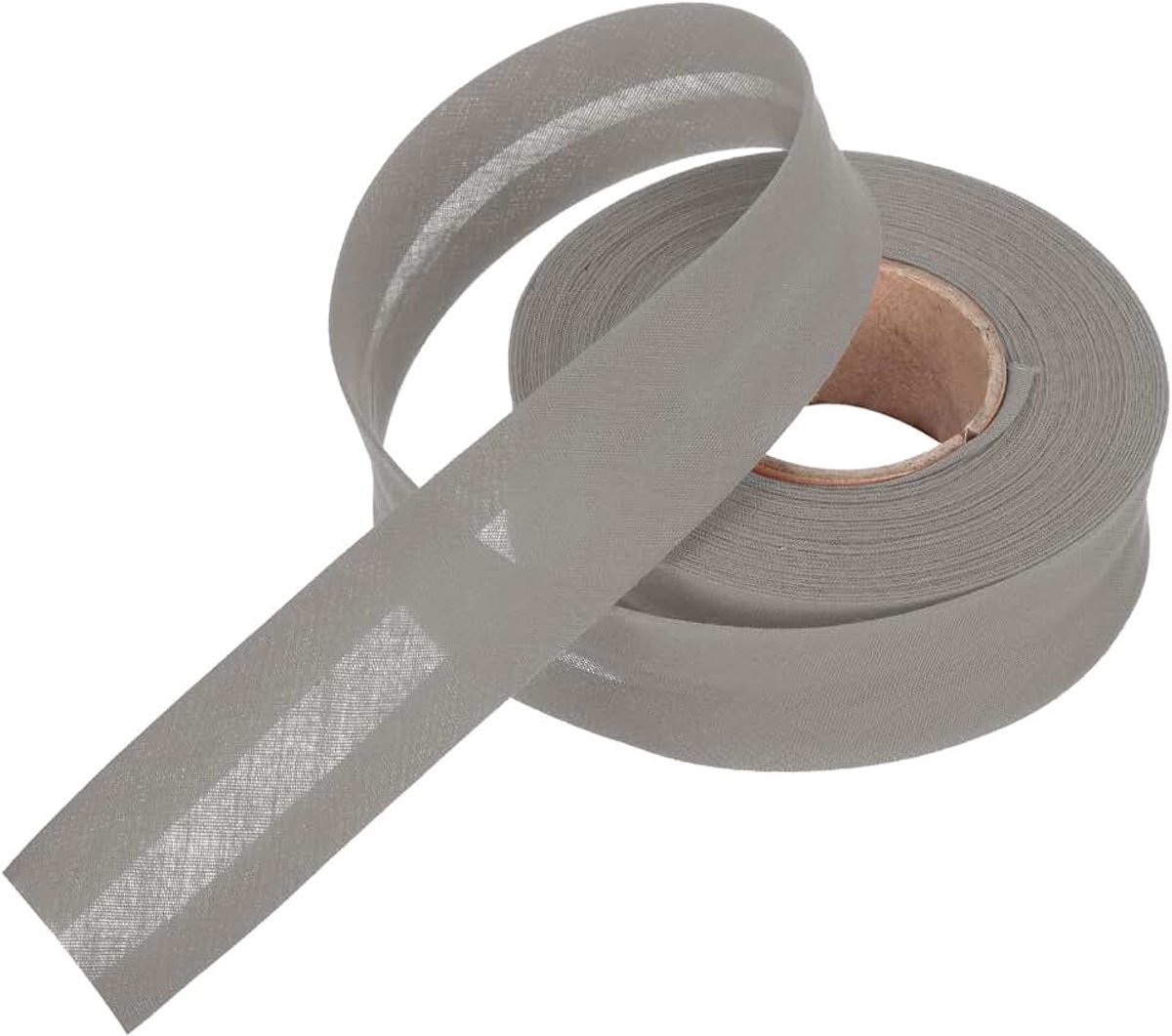 Afzonderlijke biasband, 2,54 cm van polyester, doorlopende polyesterband voor naaien, zomen, quilten, zomen, binden, knutselen (koffie 3,5 m)