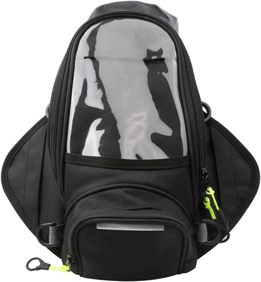 Multifunctionele Tanktas - Motorfiets Tas - Navigatie Tijdens Rijden - Waterdichte Hoes - 16x32cm - Zwart