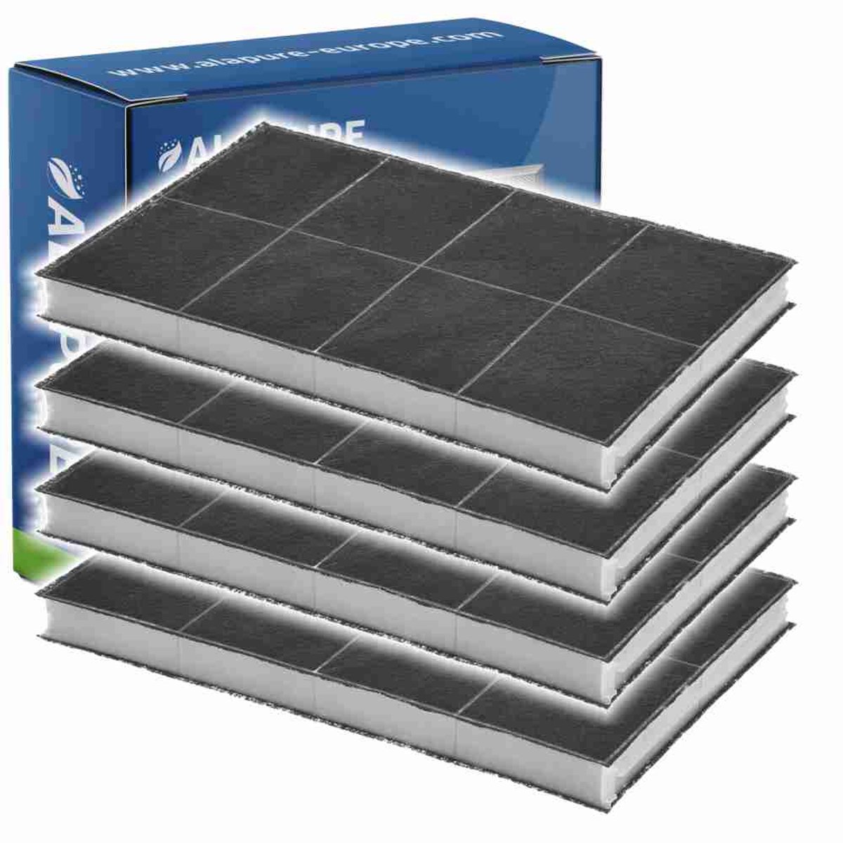 4x Koolstoffilter voor Bosch 00460008 / 460008