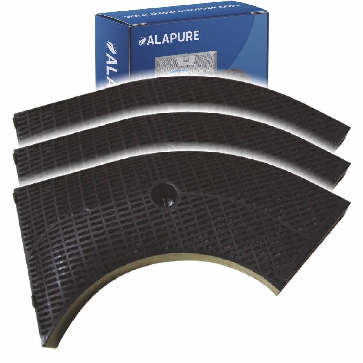 3x Koolstoffilter voor AEG MCFE15 / 9029800613 / Type 10