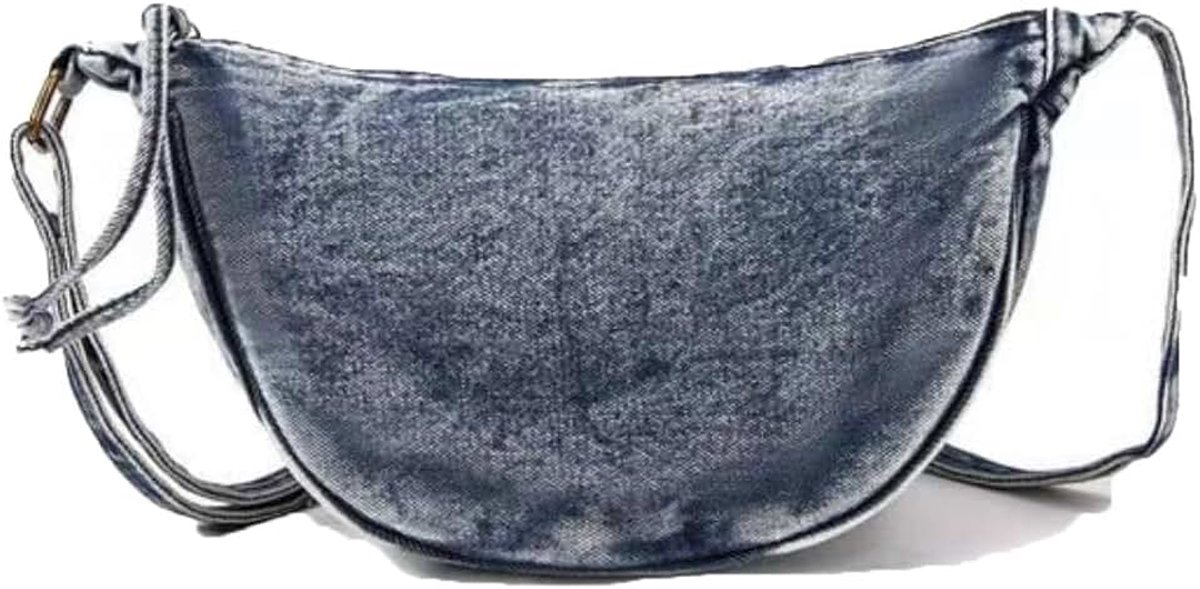 Denim tas schoudertas crossbody bag canvas bag retro schoudertas buiktas unisex