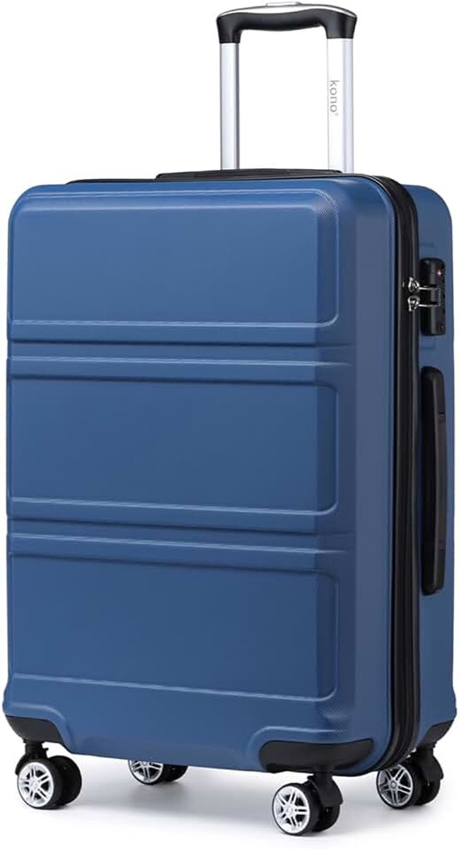 Fashion Bagage Lichtgewicht ABS Hard Shell Trolley Reiskoffer met 4 Wielen