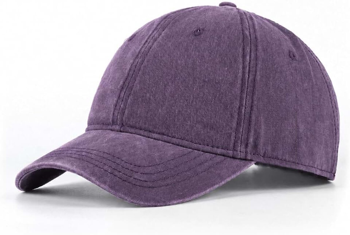 Baseballpet voor grote hoofden, zachte kroon gewassen papa hoed, oversized denim cap voor mannen vrouwen golf, reizen, dagelijks gebruik