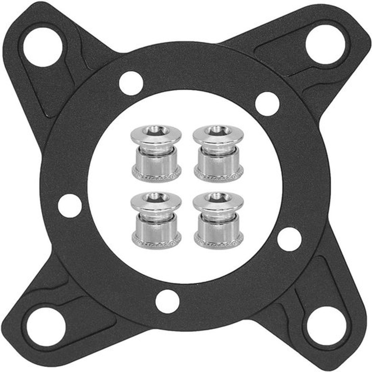 Motor-schijfadapter - BAFANG 8Fun - Compatibel voor BBS01 BBS02 BBSHD - 32T-55T - Viergats - Positieve en Negatieve Tandwielschijven