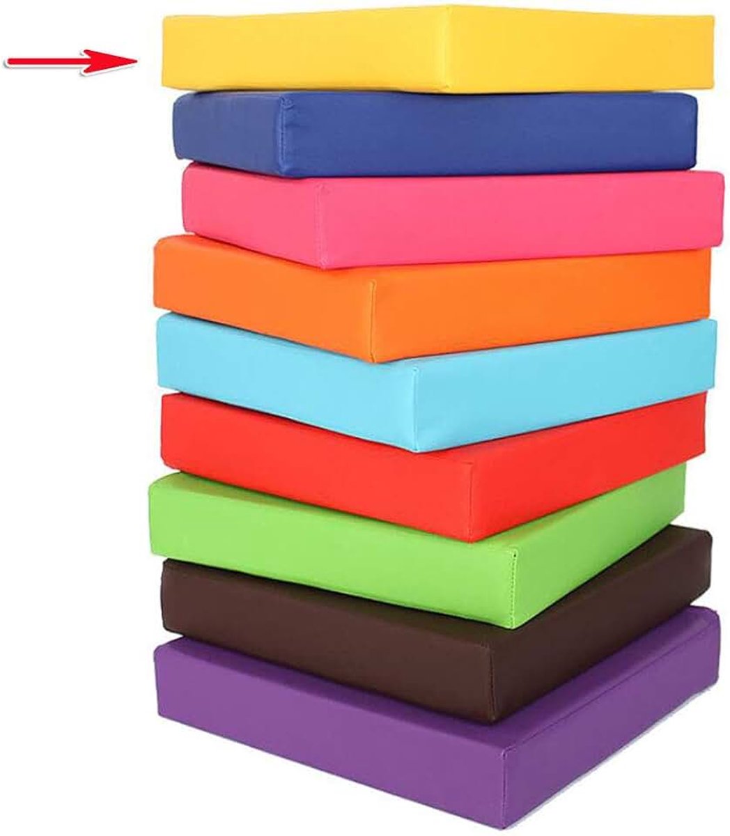 Wangk Binnen/buiten terras bankkussen,Tuin bankkussen Zitkussen,Zachte dikke zitkussens kussen met stropdassen