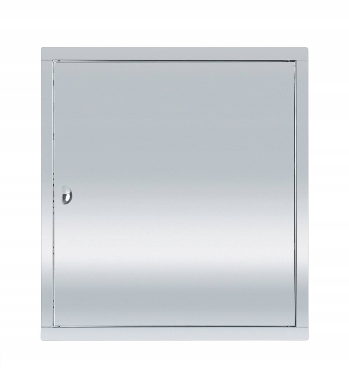 RVS Inspectieluik 60x60cm met Klikslot - Inox Afwerking
