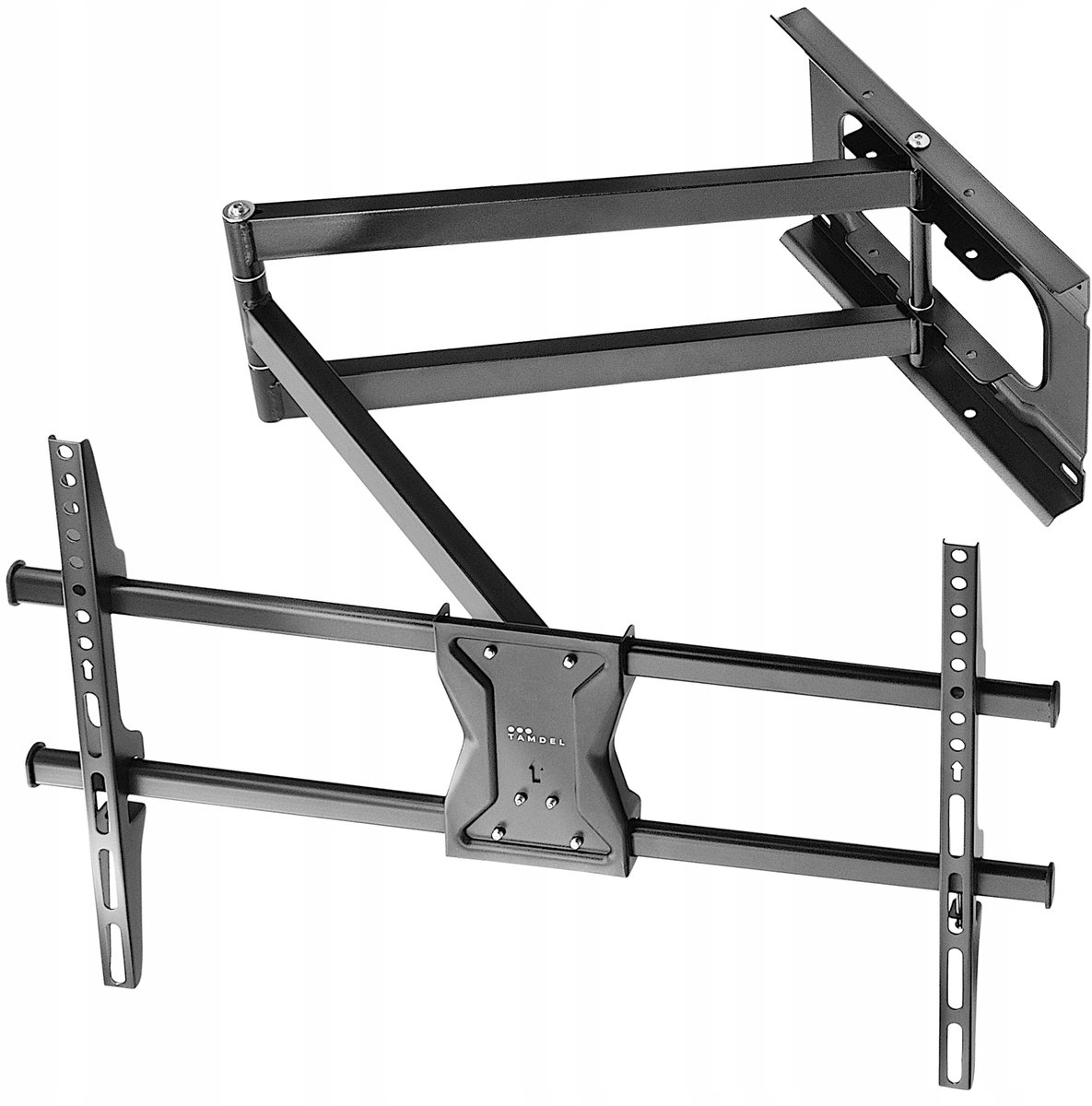 TAMDEL TV-muurbeugel 32-75" | 100cm arm | 45kg | Draaibaar & Kantelbaar
