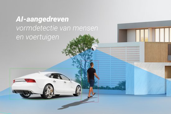 Ezviz HB8 4K - Draadloze 4K Beveiligingscamera - 360° Pan & Tilt - Nachtzicht - AI Detectie - Werkt met Google Assistant & Alexa van EZVIZ — afbeelding 4