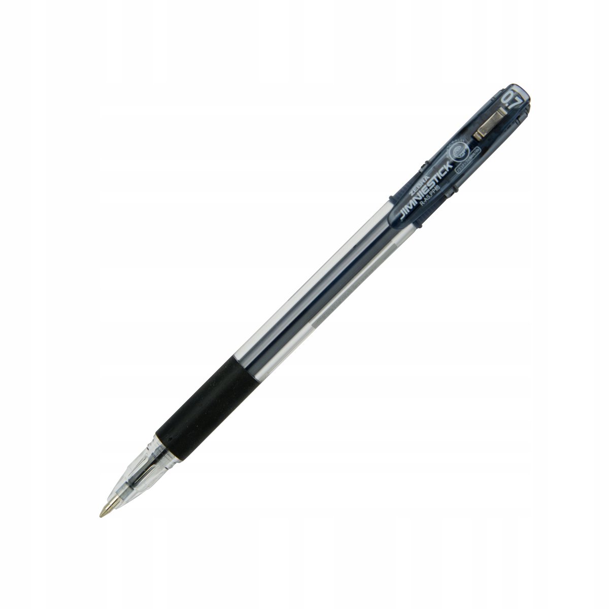 Zebra Jimnie Stick 0.7 Pen - Zwart, comfortabel en duurzaam