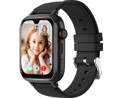 Protectly® GPS Horloge Kind Met Simkaart - 4G - SOS Alarm - Smartwatch Kinderen - GPS Tracker Kind - (Video)bellen - HD Camera - Whatsapp en SMS - Elke polsmaat - Bekijk Locatie Kind - Android en iOS - Incl. Simkaart & Screenprotector