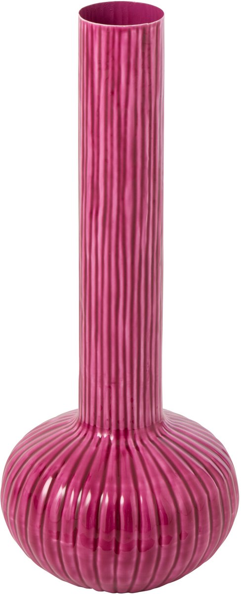 J-Line Vaas - ijzer - fuchsia - large
