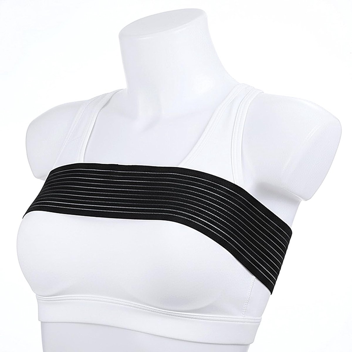 Stabilisatieband voor borstimplantaten, elastische compressieband voor de borst, borststeunband, borstverkleiningsband