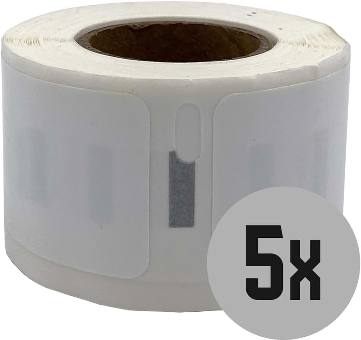 Dymo Compatible labels - Wit - 1976411-2112283 - Duurzame smalle adresetiketten - 5 rollen - 25 x 54 mm - 160 labels per rol