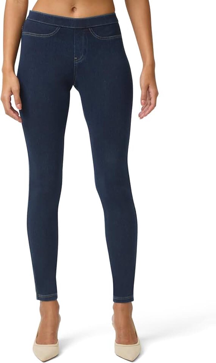 Nonsense Dames Slinger Classic Denim Legging with Pockets