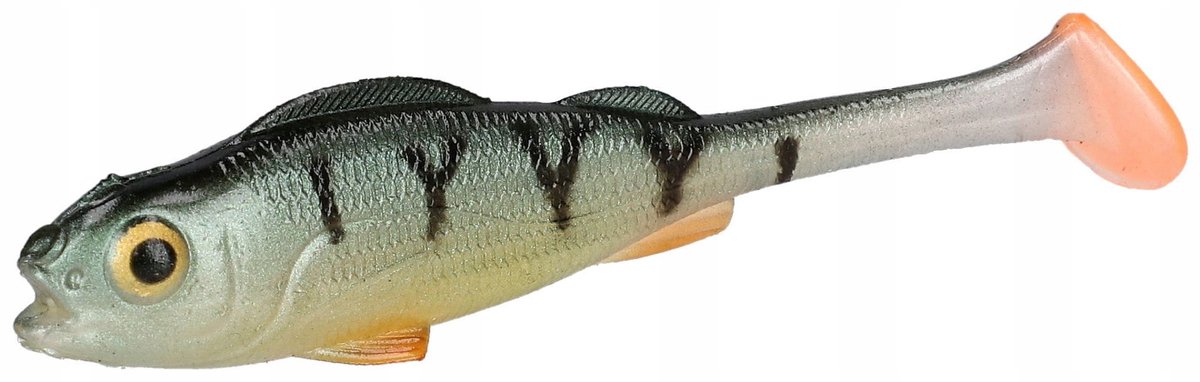 Mikado Real Fish Baars Kunstaas 6,5cm - Natuurlijke Baars