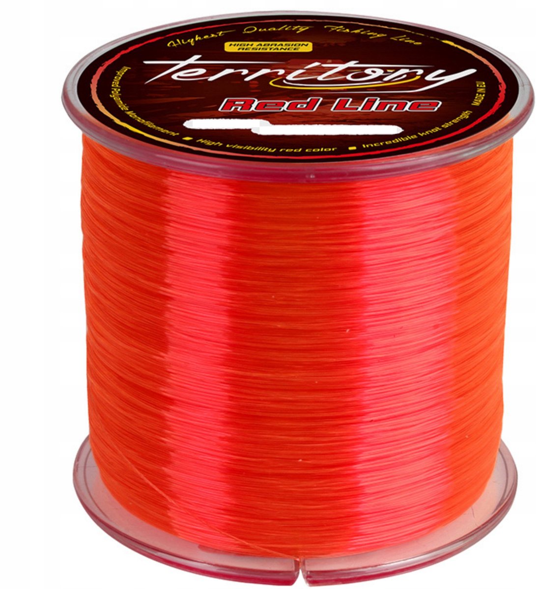 Mikado Territory Red Karpvislijn 0,35mm 600m - Zichtbaar voor jou, onzichtbaar voor vis