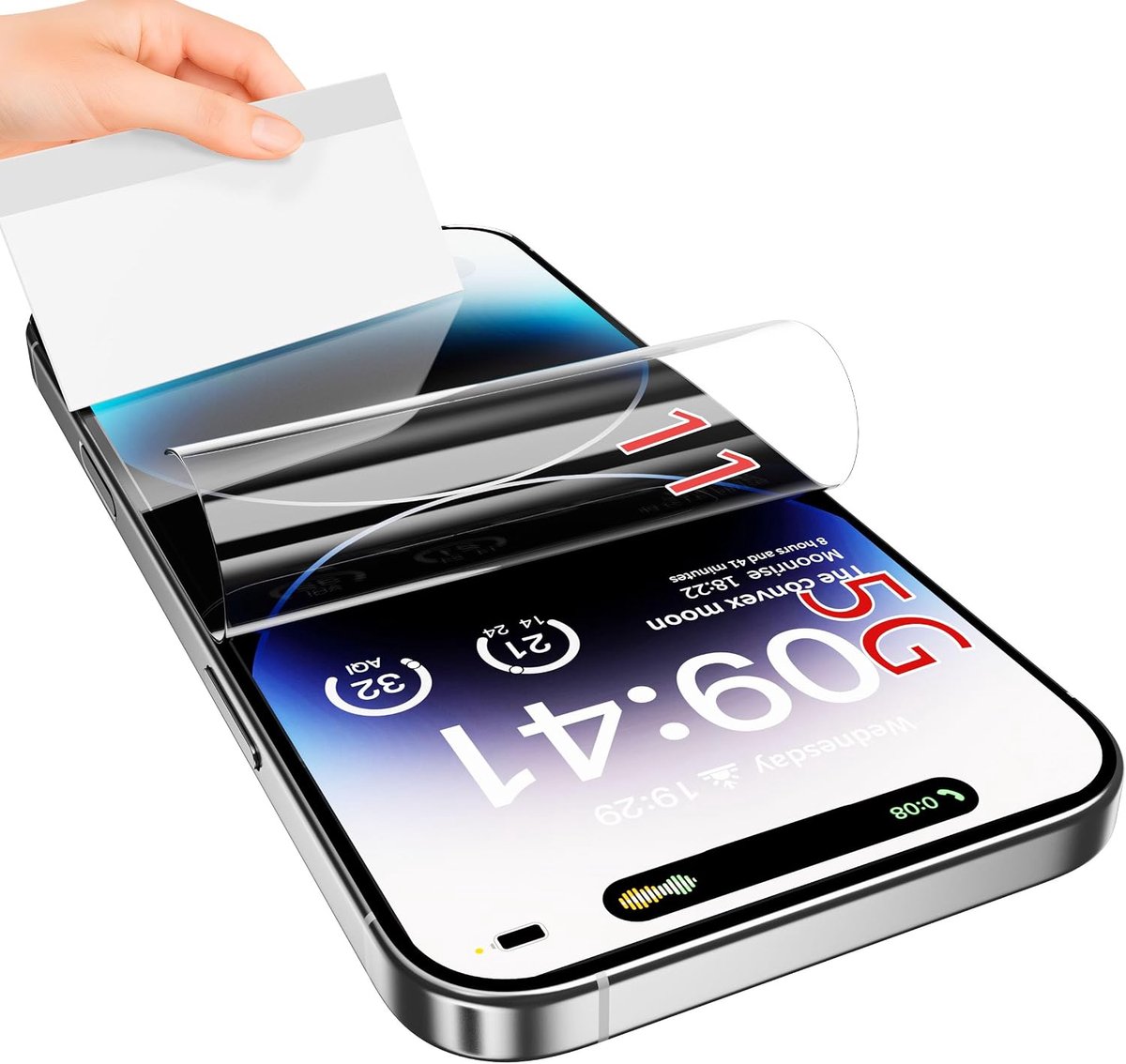 3 stuks voor OnePlus 11,TPU displaybeschermfolie Films, ontspiegeld, mat, anti-vingerafdruk, anti-verblinding (niet-glas)