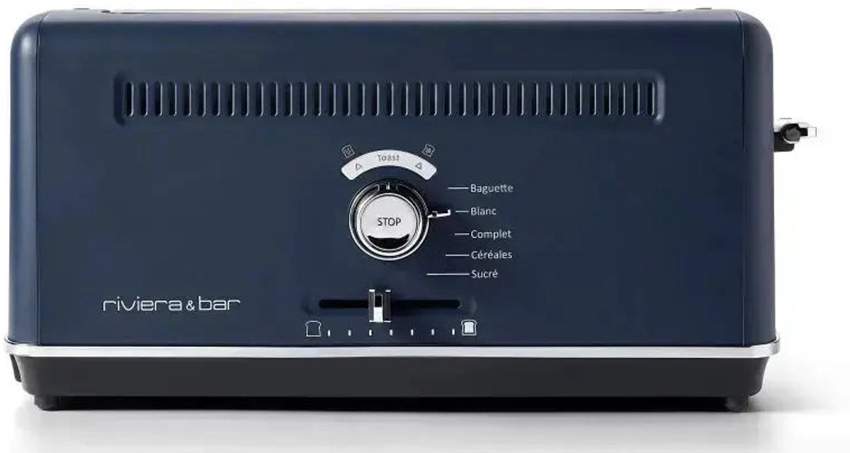 Riviera & Bar QGP668 broodrooster 7 2 snede(n) 1010 W Marineblauw