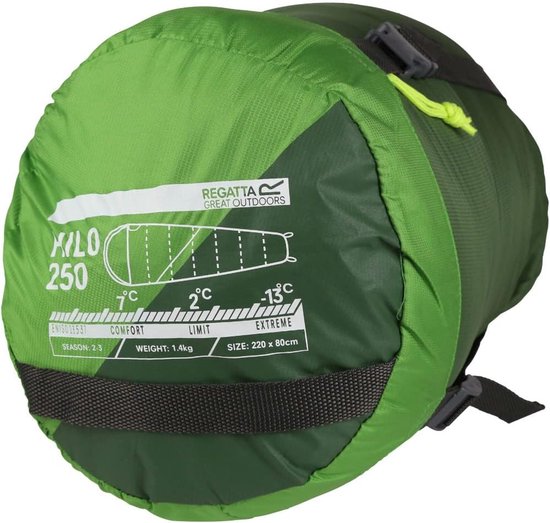 Mummy Slaapzak - Kampeerzak Outdoor - Kamperen en Hiken - Goede Warmte-retentie - Single - Groen — afbeelding 4