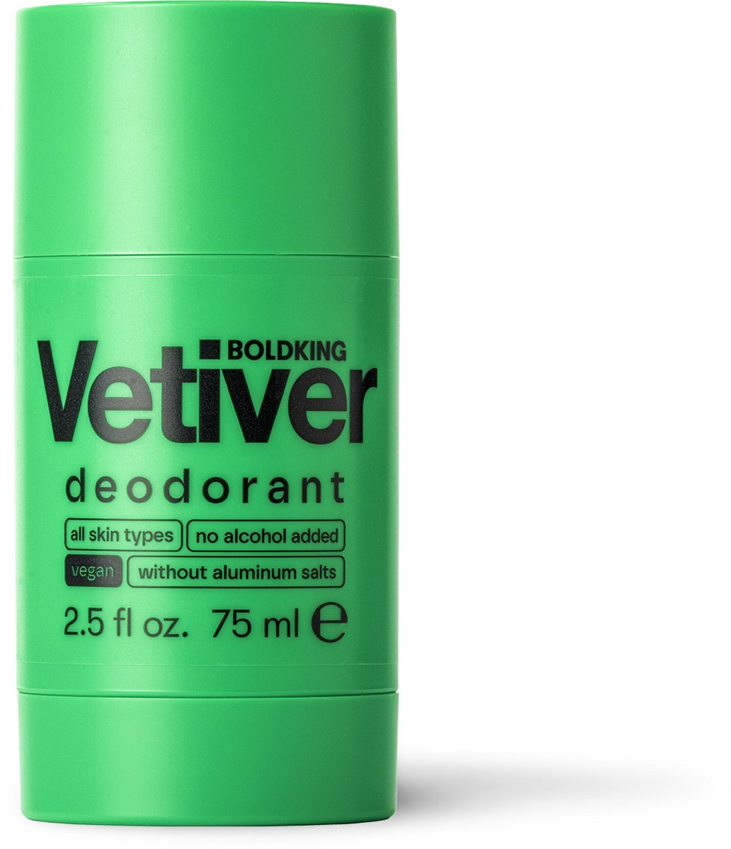Bol.com Boldking Deodorant Stick Vetiver - Deodorant voor mannen - Vegan Huidverzorging Man - Deodorant Roller - 75ml aanbieding