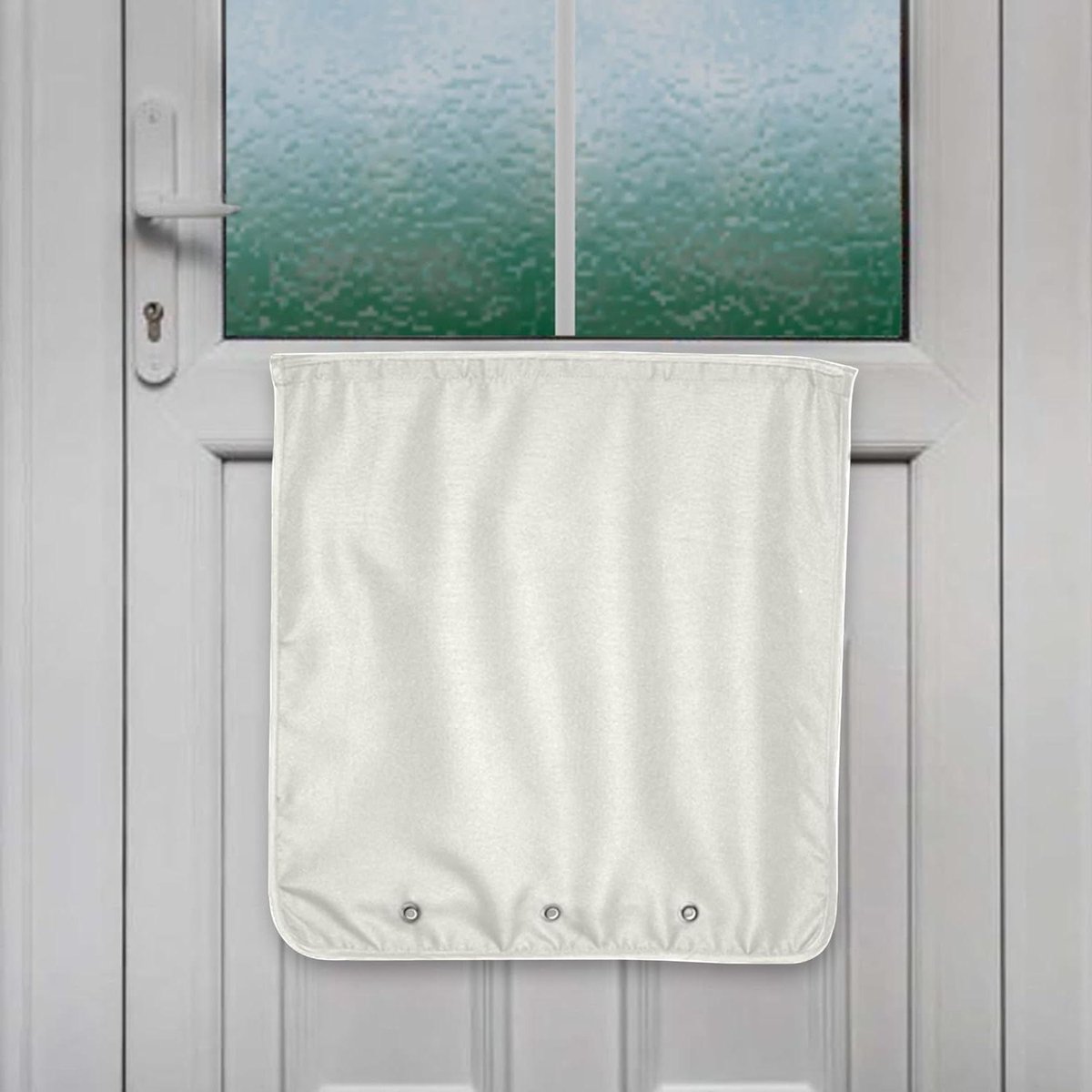 Brievenbusvanger - Postvanger - Post Vangen - Geen Schroeven Nodig - 52x51 cm - Warm Wit