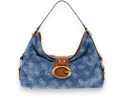 Guess Camden - Schoudertas 36 cm (denim logo)