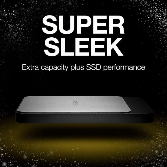 Externe SSD - Draagbare Opslag - Bestanden Overzetten - Schokbestendig Design - 1 TB - Zwart — afbeelding 5